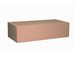 Кирпич гиперпрессованный гладкий розовый М250