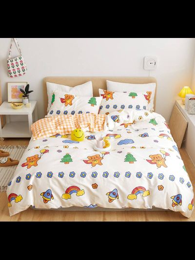 Постельное белье TANGO комплект сатин полутороспальный 150x200x1 180x230x1 50x70x1 70x70x1 TS01-X187