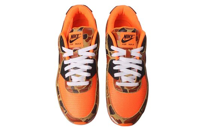 мужские оранжевые кроссовки Nike Air Max 90 'Orange Camo' CW4039-800