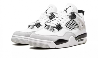 Nike Air Jordan 4 White Military Black