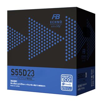 FURUKAWA Echno HV 51Ач 420А S55D23L Start-Stop AGM