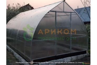 Теплица Капелька Цинк 25*25, шаг 0,66м