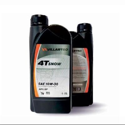 Моторное масло VILLARTEC 4T SNOW для 4-х тактных двигателей SAE W30 1 л (зимнее)