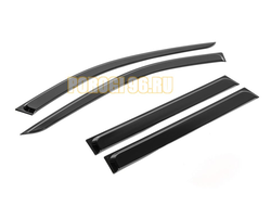 Дефлекторы окон, AutoFlex, для Lada Largus 2012-/Largus Cross 2014-, литьевой поликарбонат, 4 шт.