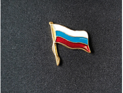 Флажок металлический РФ (с древком) (нет в наличии)
