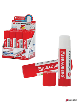 Клей-карандаш BRAUBERG, 40 г. 222928