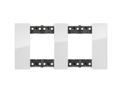 Bticino KA4802M2DW Рамка 2+2 модуля GHIACCIO (ЛЕД)