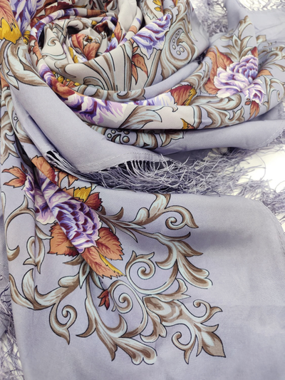 Павловопосадский платок Королевский бал 1470-1