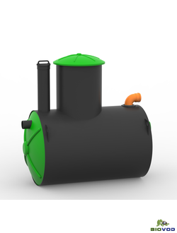 Септик Флагман 1,2 м3 (дачный) принудительный (без стоимости насоса)