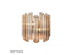 Настенный светильник iLamp MB0267-2C CHROME+BROWN
