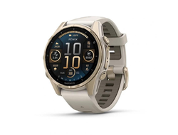 Garmin Fenix 8 43mm Amoled Sapphire Soft Gold with Fog Gray/Dark Sandstone Band (010-02903-10 / 010-02903-11 / 010-02903-18)
