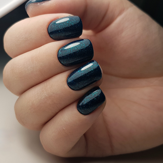 Топ без липкого слоя с шиммером - TOP COAT no wipe Т04 shine (10 ml)