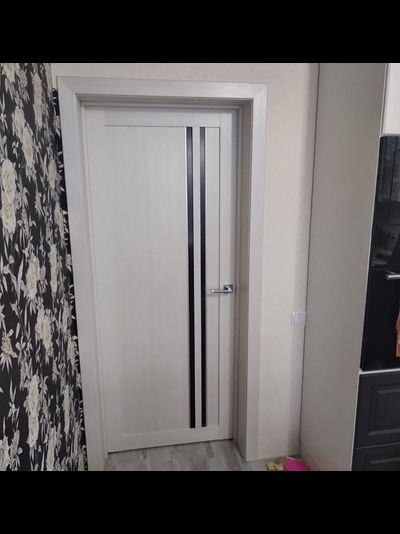 OPTIMA PORTE/ TURIN 525 ЯСЕНЬ СЕРЕБРИСТЫЙ/ ПОЛОТНО ОСТЕКЛЕННОЕ