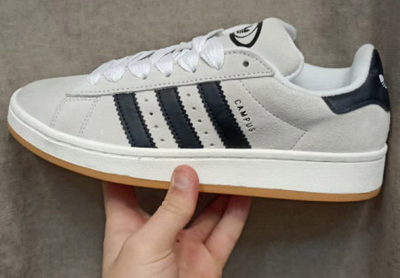 Adidas Campus 00s Crystal White Black