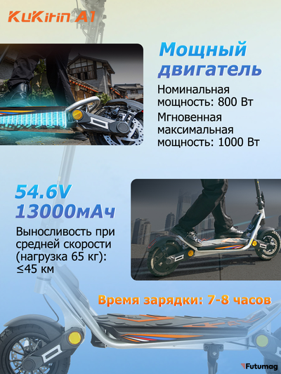 Электросамокат Kukirin A1