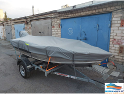 Тент на лодку WELLBOAT 37  NEXT 2019 г. (арт. 856,1248)