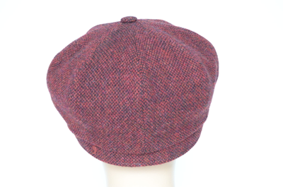 Бордовая шерстяная кепка для женщин Италия Альфонсо Д Эсте