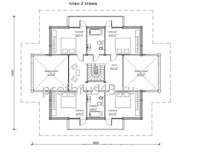 Домокоплект в стиле Фахверк 360 кв.м.