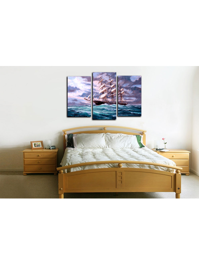 Модульная картина "Море волнуется"