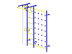 ДСК ПИОНЕР-С3СМ синий, перекладины желтые