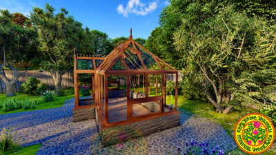 Теплица с холлом ЕЛИЗАВЕТА XSP 5х3,5