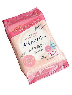 Салфетки для снятия макияжа "Kyowa Shiko" с гиалуроновой кислотой, 30шт