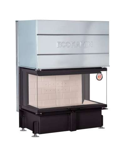 Каминная топка Дельта 1000 K три стекла, Экокамин (Россия)