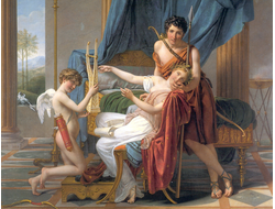 Купить греющую картину с фото репродукции из Эрмитажа Амуры