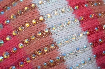 Кристаллы Сваровски на шапке Визио Италия фото