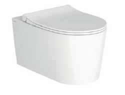 Инновационный безободковый унитаз, белый, с ламинарным потоком VitrA Nest, 7870B403-0075