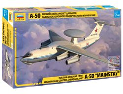 Сборная модель: (Звезда 7024) Российский самолет дальнего радиолокационного обнаружения А-50