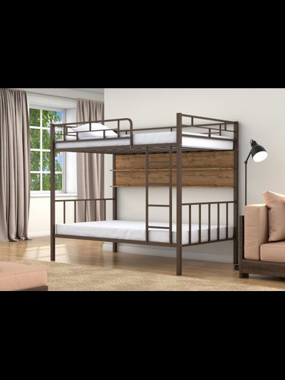 Двухъярусная кровать Валенсия 120 Коричневый
