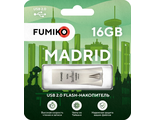 Флешка FUMIKO MADRID 16GB Silver USB 2.0