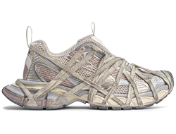 Balenciaga 3XL Extreme Lace Trainers Light Beige