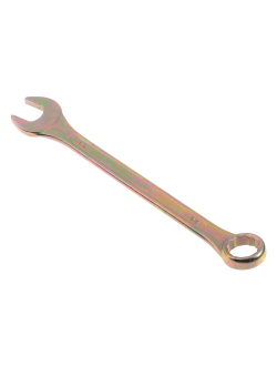 ЕРМАК Набор ключей рожково-накидных, 12 предм., 6-22мм, желтый цинк,