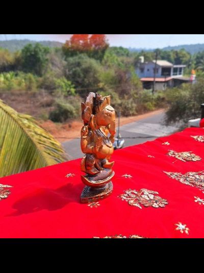 Ганеш из мангового дерева.