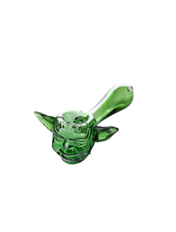 Трубка Glass Yoda Green