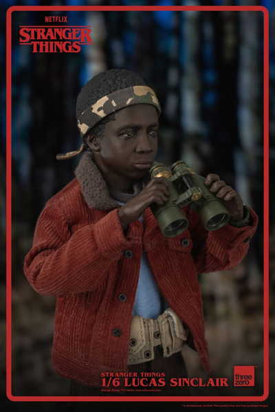 Лукас Синклер (Stranger Things, "Очень странные дела") - Коллекционная ФИГУРКА 1/6 scale Stranger Things Lucas Sinclair (3Z0318) - Threezero