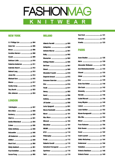 Fashionmag Knitwear Magazine Fall-Winter 2025 Иностранные журналы о моде в Москве, Intpressshop