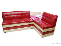 Кухонный Угловой диван "Форум-5М" (Диодная подсветка угловой секции) (2 категория)