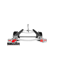 Прицеп «Спутник AQUA 40» самосвальный, LED оптика (судно до 4,2м.)