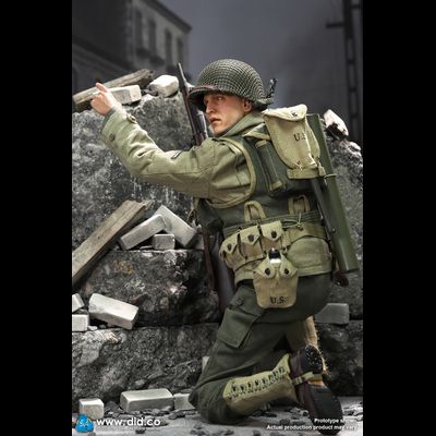 РЯДОВОЙ ДЭНИЭЛ ДЖЕКСОН (СПАСТИ РЯДОВОГО РАЙАНА) - Коллекционная ФИГУРКА 1/6 scale WWII US 2nd Ranger Battalion Series 4 Private Jackson (A80144) - DID
