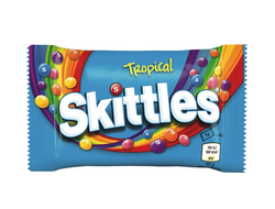 Конфеты Skittles Tropical с тропическими вкусами 45 гр.