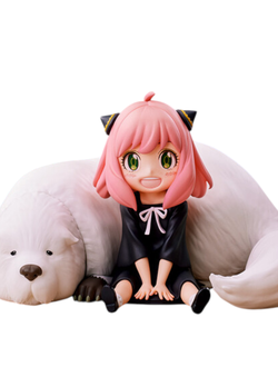 Фигурка Аня Форджер и Бонд Форджер (Anya Forger и Bond Forger Premium Chokonose)