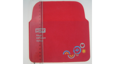 Надувная подушка в конверте цвет по Pantone, печать логотипа
