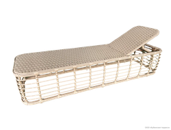 Шезлонг из ротанга АТЛАНТИК