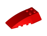 Wedge 6 x 4 Triple Curved, Red (43712 / 4180480)