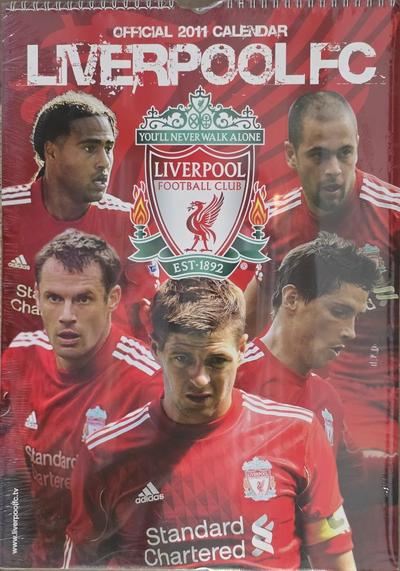 Liverpool FC Official Календарь 2011