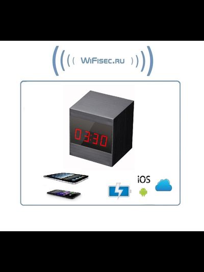 Бюджетная WiFi видеоняня с информатором времени, с DVR foto. HD (BVCAM)