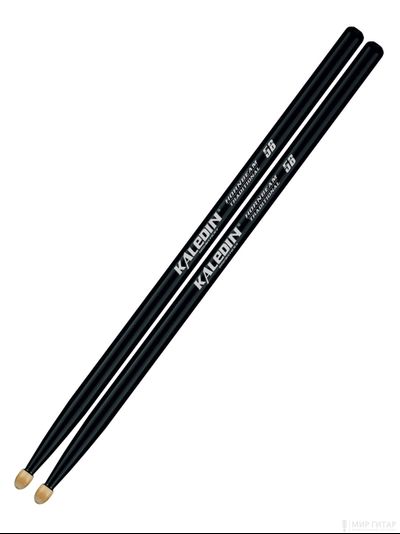 Kaledin Drumsticks 7KLHBBK5B Black 5B